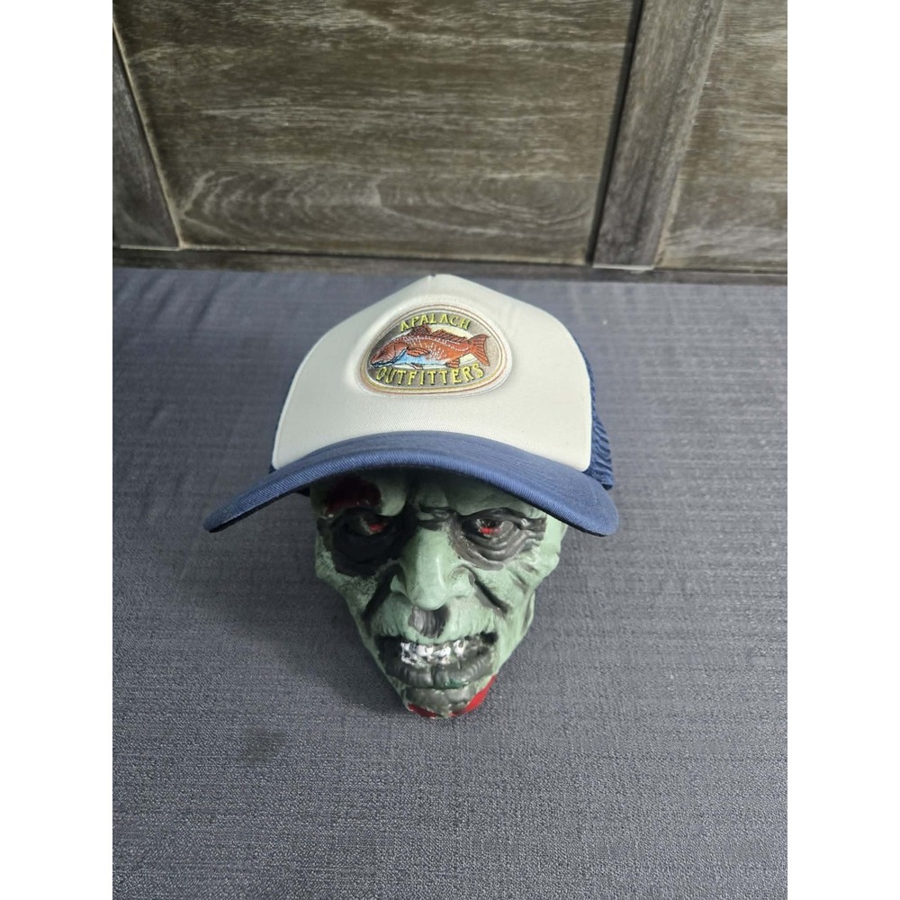 Simms Fishing Products Apalachi Outfitters Trucker Hat OSFM Snapback Redfish